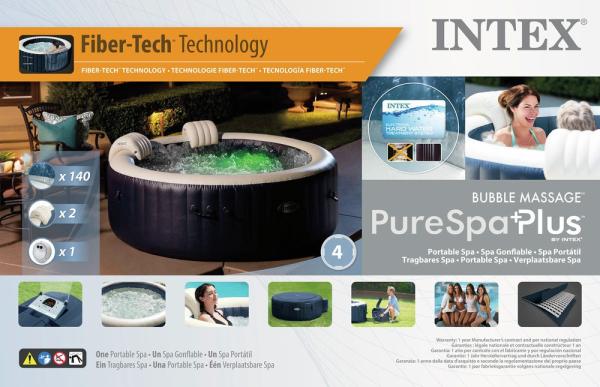 Steinbach Whirlpool Ø 216 x 71 cm PureSpa Bubble Massage Plus